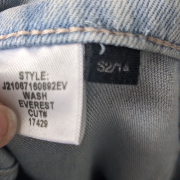 Veronica Beard Charlie Barrel Leg, in Everest Wash - Picture 4 of 8